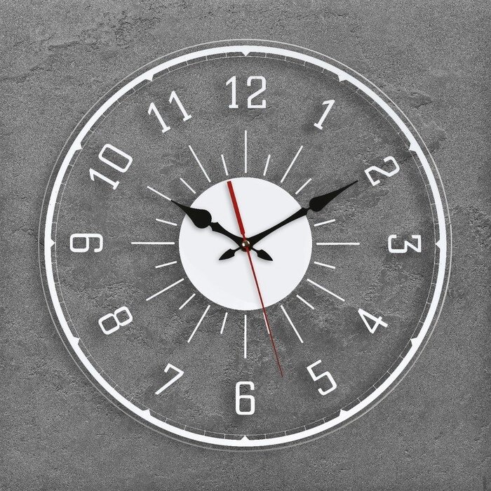 Часы настенные, серия: Интерьер, "Лофт 1", плавный ход, d-39 см от компании Интернет-гипермаркет «MOLL» - фото 1