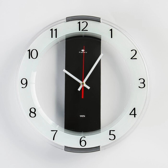 Часы настенные, серия: "Интерьер", плавный ход, d=34 см от компании Интернет-гипермаркет «MOLL» - фото 1