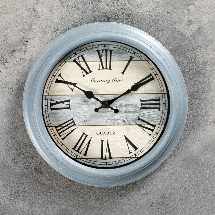 Часы настенные, серия: Интерьер, "Реска", круглые, римские цифры, d=24 см от компании Интернет-гипермаркет «MOLL» - фото 1