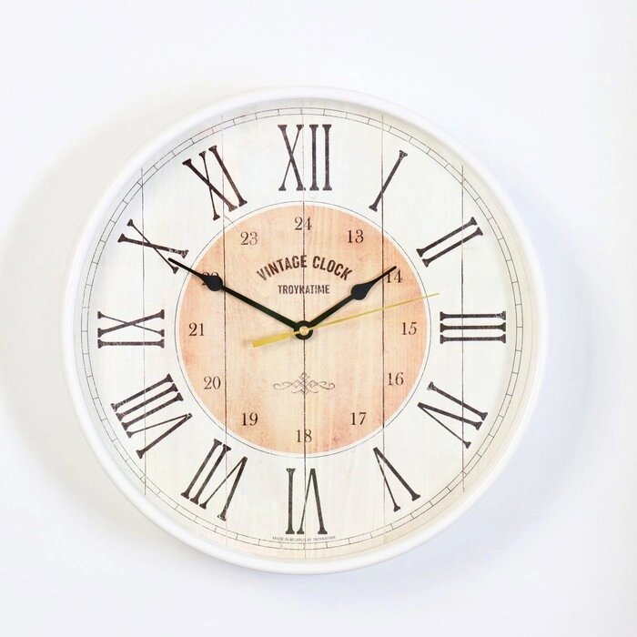 Часы настенные, серия: Классика, d-30.5 см, плавный ход от компании Интернет-гипермаркет «MOLL» - фото 1