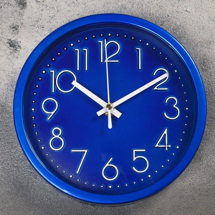 Часы настенные, серия: Классика, "Джойс", дискретный ход, 19 х 19 см, d=17 см от компании Интернет-гипермаркет «MOLL» - фото 1