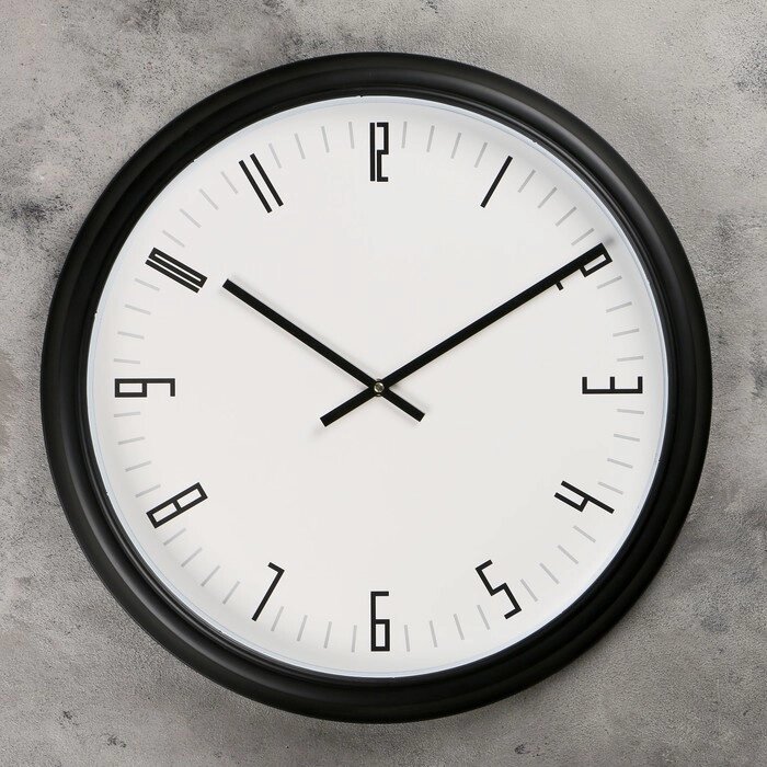 Часы настенные, серия: Классика, "Моник", d=50 см, 1 АА,  плавный ход от компании Интернет-гипермаркет «MOLL» - фото 1