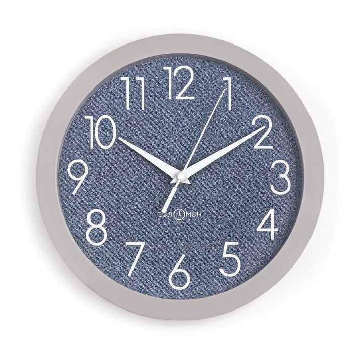 Часы настенные, серия: Классика, плавный ход, d=28 см от компании Интернет-гипермаркет «MOLL» - фото 1