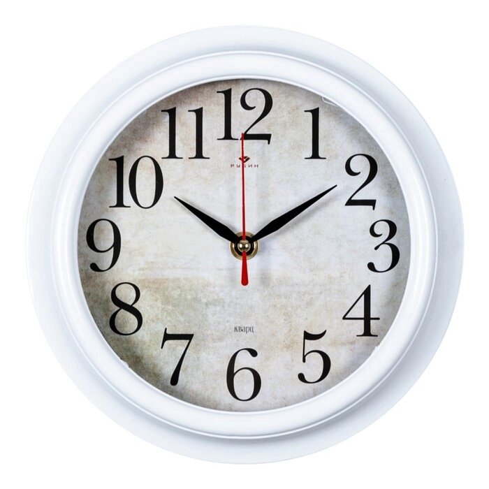Часы настенные, серия: Классика, "Ретро", плавный ход, d-21 см от компании Интернет-гипермаркет «MOLL» - фото 1