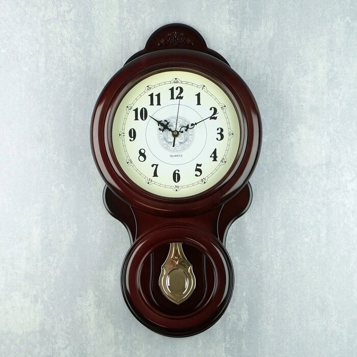 Часы настенные, серия: Маятник, "Онега", 60х30 см от компании Интернет-гипермаркет «MOLL» - фото 1