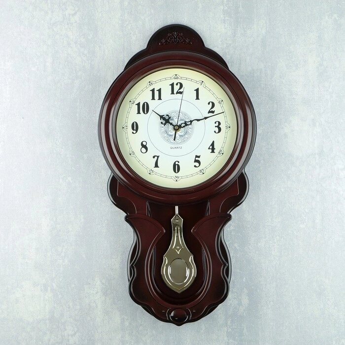 Часы настенные серия: Маятник,  "Сива", 60 х 30 см от компании Интернет-гипермаркет «MOLL» - фото 1