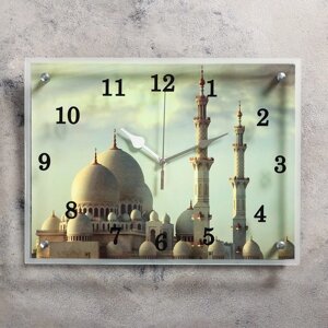Часы настенные, серия: Разное, "Мусульманские", 30х40 см микс