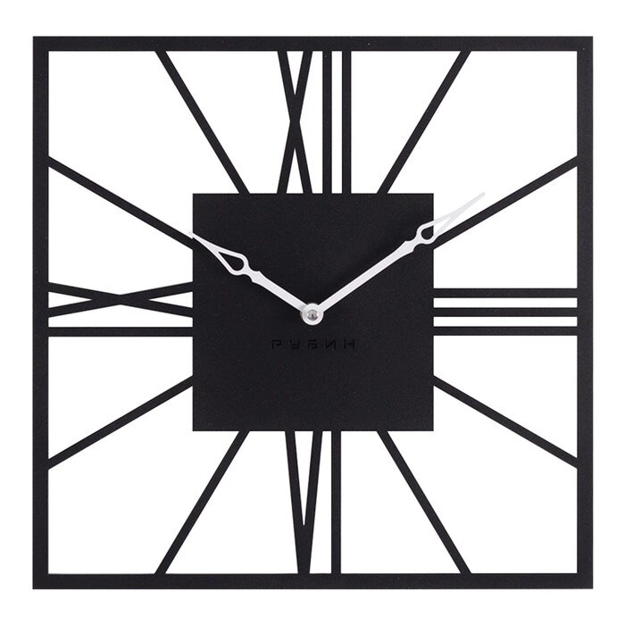 Часы настеные, серия: Лофт, "Рим", плавный ход, 35 х 35 см от компании Интернет-гипермаркет «MOLL» - фото 1