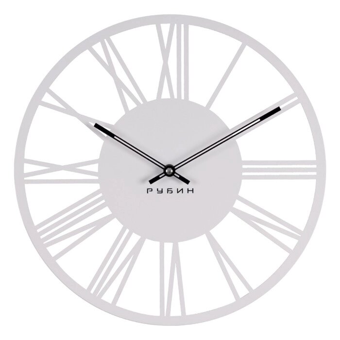 Часы настеные, серия: Лофт, "Рим", плавный ход, d-35 см от компании Интернет-гипермаркет «MOLL» - фото 1