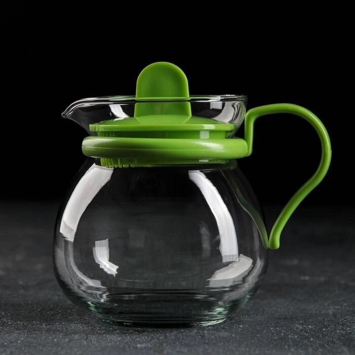 Чайник заварочный "Теплота", 450 мл, цвет МИКС от компании Интернет-гипермаркет «MOLL» - фото 1