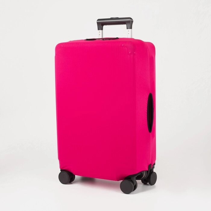 Чехол для чемодана 20", 32*23*48, розовый от компании Интернет-гипермаркет «MOLL» - фото 1