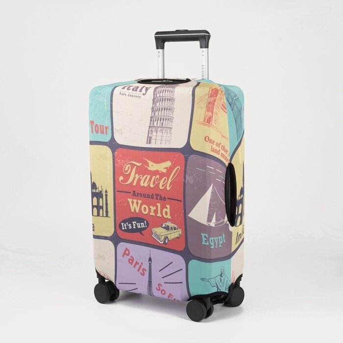 Чехол для чемодана Марки 20", 32*23*48, цветной от компании Интернет-гипермаркет «MOLL» - фото 1