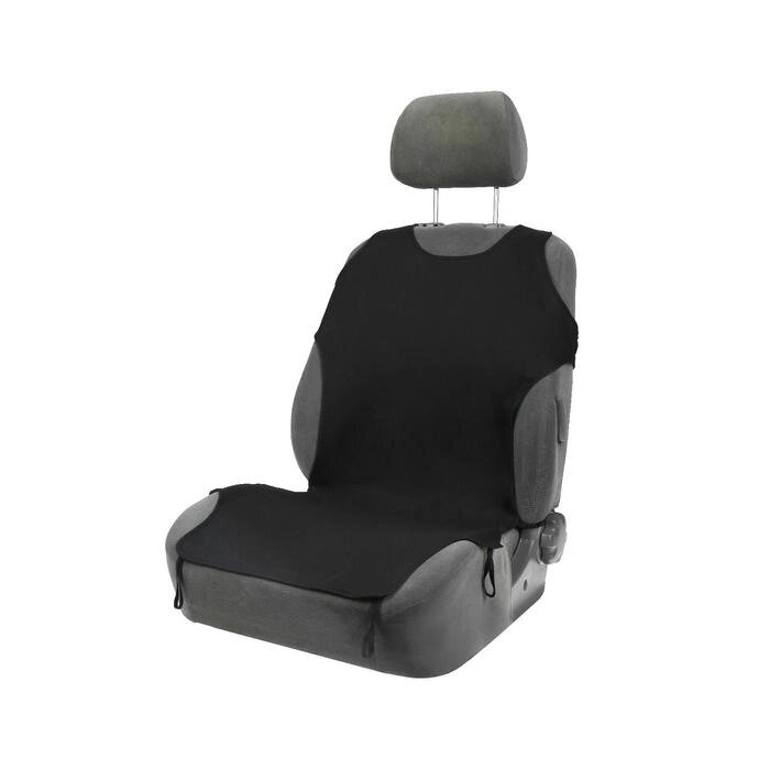 Чехол-майка TORSO на переднее сиденье, черный, набор 2 шт от компании Интернет-гипермаркет «MOLL» - фото 1