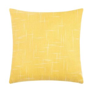 Чехол на подушку Этель "Классика", цв. жёлтый, 43*43 см, 100% п/э
