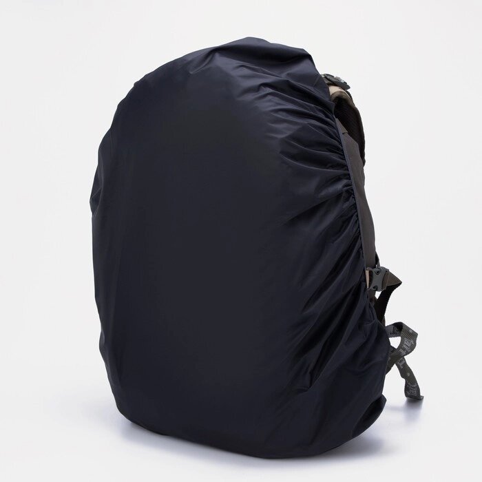 Чехол на рюкзак,18*32*60,60л, черный от компании Интернет-гипермаркет «MOLL» - фото 1