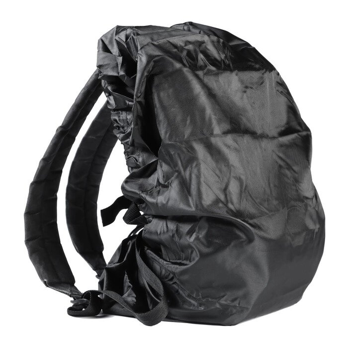 Чехол влагостойкий на рюкзак 10-30 литров, оксфорд 210, черный от компании Интернет-гипермаркет «MOLL» - фото 1