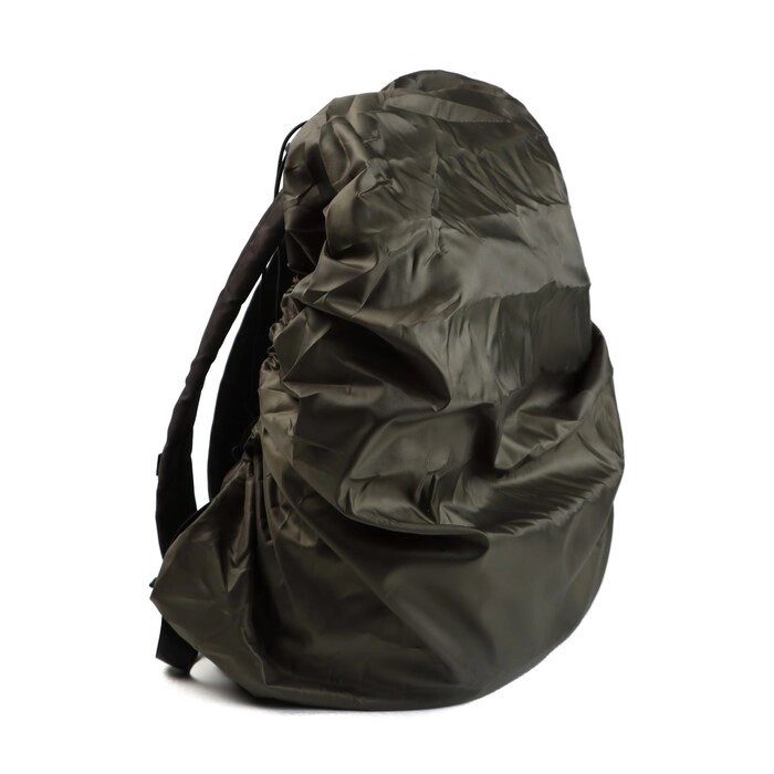 Чехол влагостойкий на рюкзак 10-30 литров, оксфорд 210, олива от компании Интернет-гипермаркет «MOLL» - фото 1