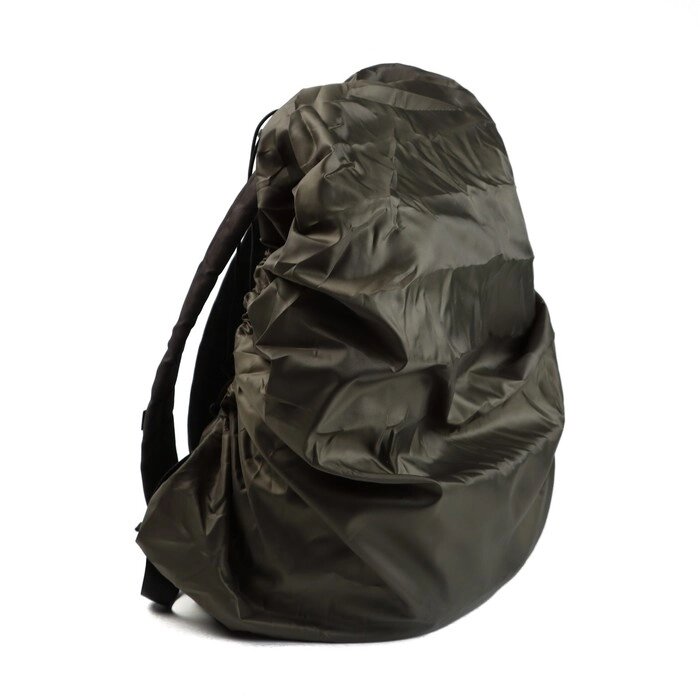 Чехол влагостойкий на рюкзак 90-120 литров, оксфорд 210, олива от компании Интернет-гипермаркет «MOLL» - фото 1