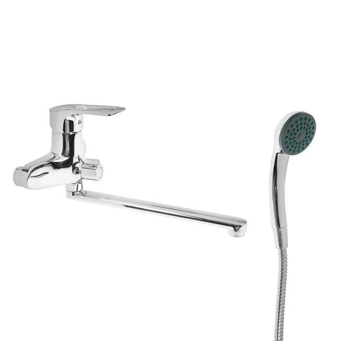 Cмеситель для ванны Accoona A7107B, однорычажный, силумин, хром от компании Интернет-гипермаркет «MOLL» - фото 1