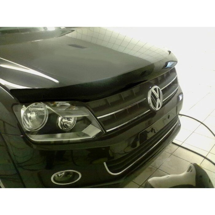Дефлектор капота темный Volkswagen AMAROK 2010-2016, NLD. SVOAMA1012 от компании Интернет-гипермаркет «MOLL» - фото 1