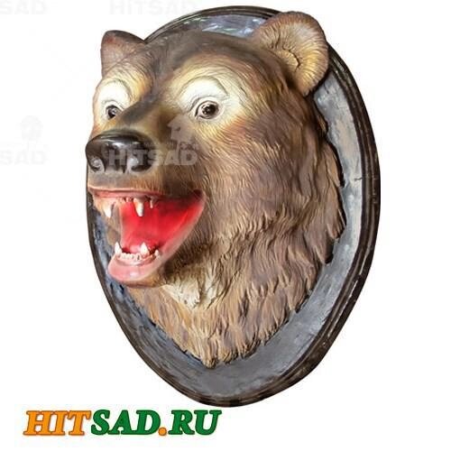 Декоративное панно Голова Медведя от компании Интернет-гипермаркет «MOLL» - фото 1