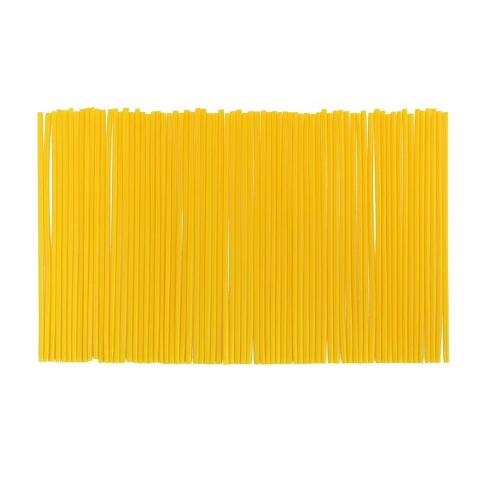 Декоративные накладки (трубки) на спицы мотоцикла, желтый, набор 72 шт от компании Интернет-гипермаркет «MOLL» - фото 1