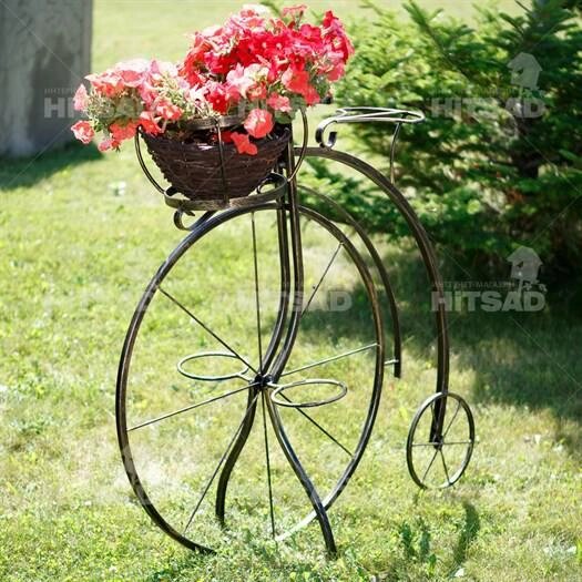 Декоративный велосипед для цветов от компании Интернет-гипермаркет «MOLL» - фото 1