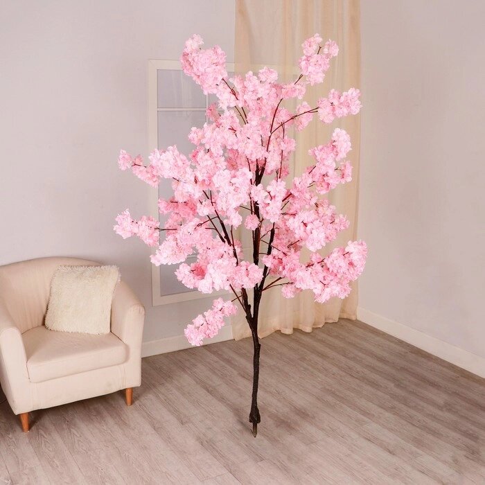 Дерево искусственное "Цветущая сакура" 180 см, микс от компании Интернет-гипермаркет «MOLL» - фото 1