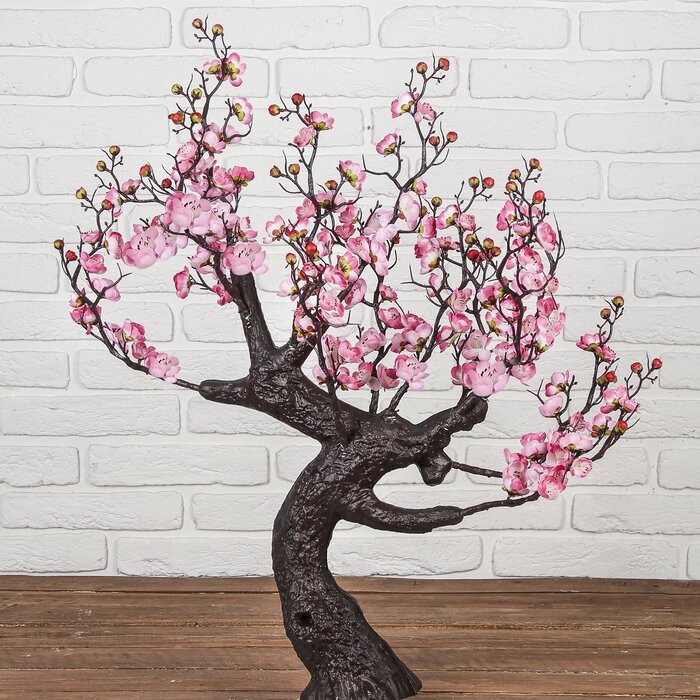 Дерево искусственное "Сакура в цвету" 85 см, розовый    (без горшка) от компании Интернет-гипермаркет «MOLL» - фото 1