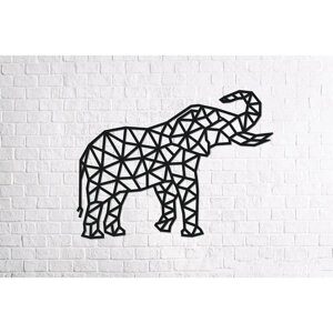 Деревянный интерьерный пазл "Design Слон"