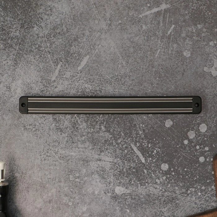 Держатель для ножей магнитный 33x3,3 см от компании Интернет-гипермаркет «MOLL» - фото 1
