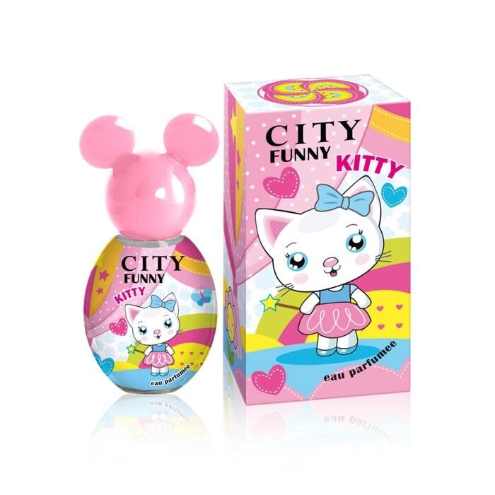 Детская душистая вода City Funny Kitty ДВ, 30 мл от компании Интернет-гипермаркет «MOLL» - фото 1