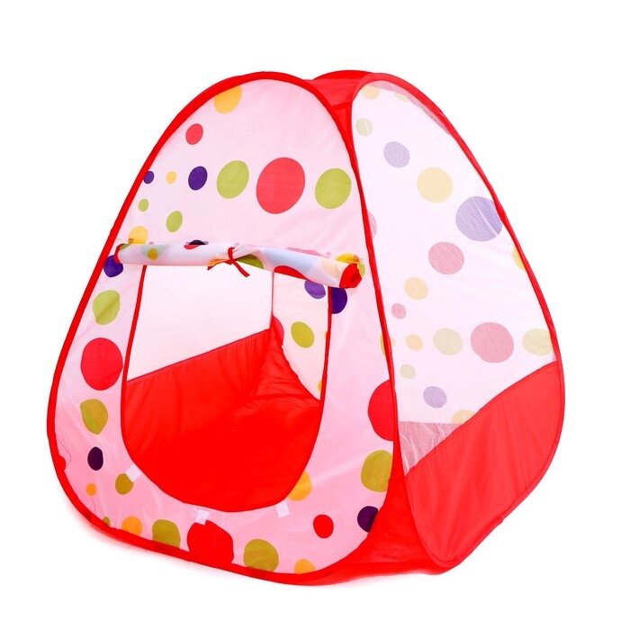 Детская игровая палатка "Кружки" 80х80х96 см от компании Интернет-гипермаркет «MOLL» - фото 1