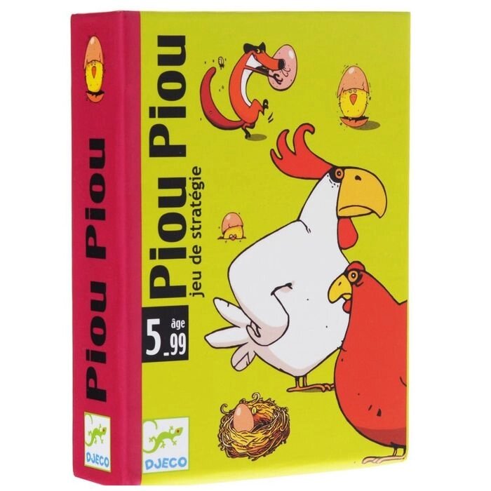 Детская настольная карточная игра"Чик-чирик" от компании Интернет-гипермаркет «MOLL» - фото 1