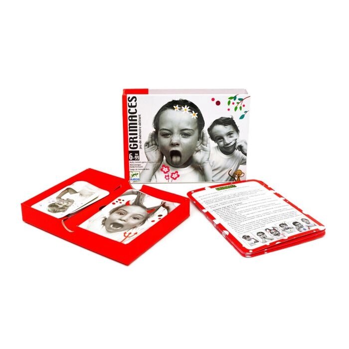 Детская настольная карточная игра "Гримасы" от компании Интернет-гипермаркет «MOLL» - фото 1