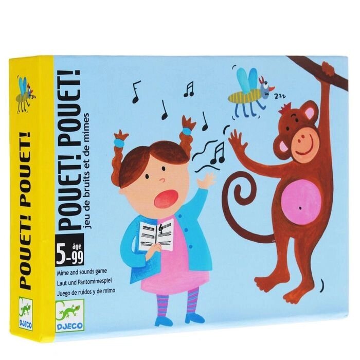 Детская настольная карточная игра "Пантомима" от компании Интернет-гипермаркет «MOLL» - фото 1