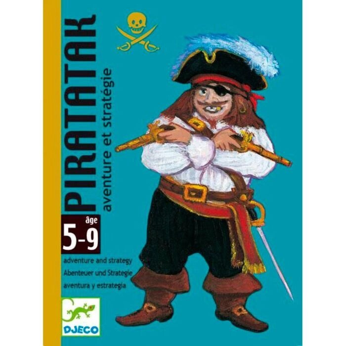 Детская настольная карточная игра "Пират" от компании Интернет-гипермаркет «MOLL» - фото 1