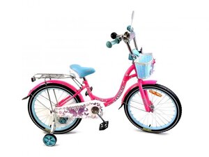 Детский двухколесный велосипед favorit модель butterfly, BUT-20BL