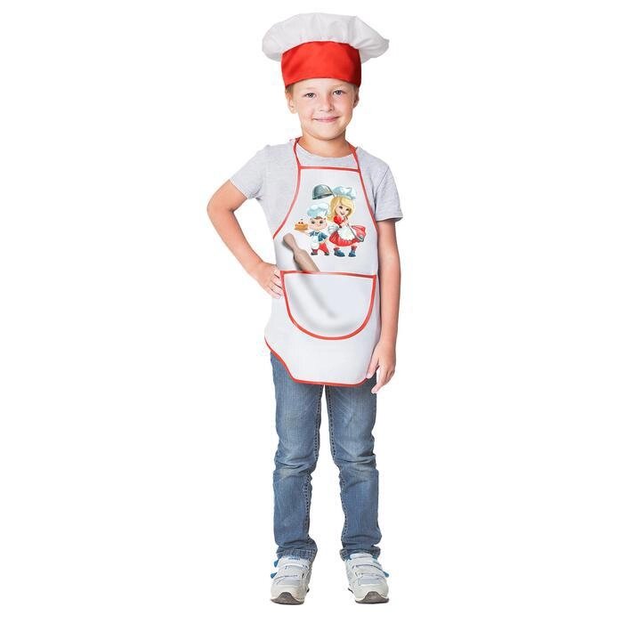 Детский карнавальный костюм "Моряк", жилет, бескозырка, 4-6 лет, рост 110-122 см от компании Интернет-гипермаркет «MOLL» - фото 1