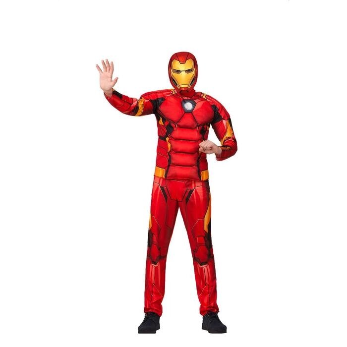 Детский карнавальный костюм "Железный человек", размер 30, рост 116 см от компании Интернет-гипермаркет «MOLL» - фото 1