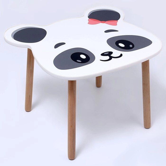 Детский столик "Стол-панда" для девочек от компании Интернет-гипермаркет «MOLL» - фото 1