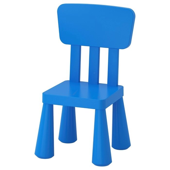 Детский стул МАММУТ, для дома и улицы, синий от компании Интернет-гипермаркет «MOLL» - фото 1