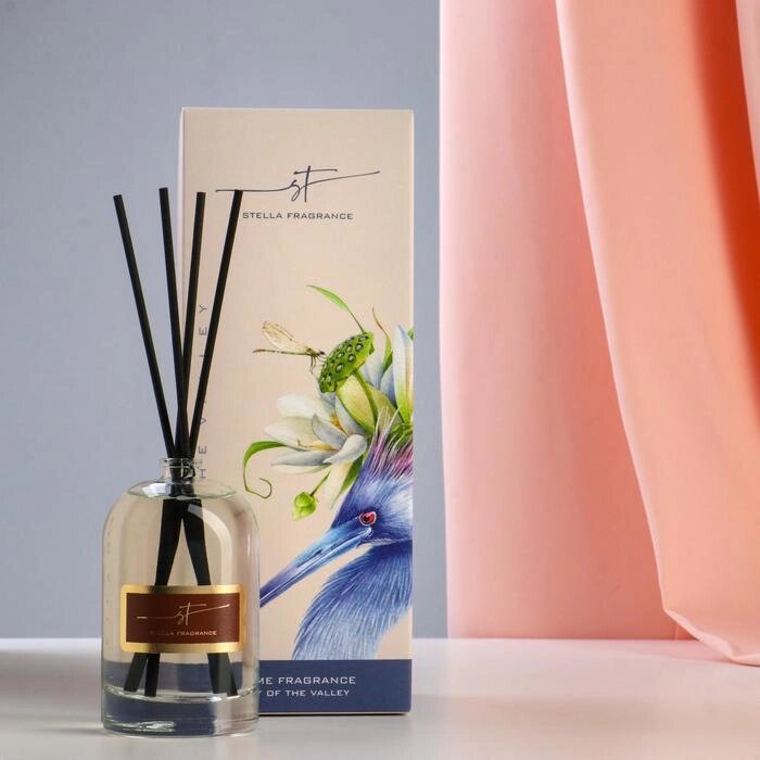 Диффузор ароматический Stella Fragrance "Lily of the valley", 100 мл от компании Интернет-гипермаркет «MOLL» - фото 1