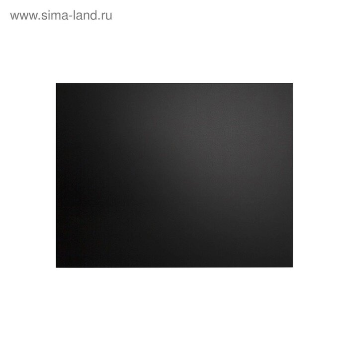 Доска меловая без рамки 600*400 мм, цвет чёрный от компании Интернет-гипермаркет «MOLL» - фото 1