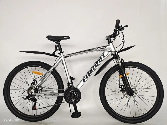 Двухколесный велосипед FAVORIT, модель BUFFALO-26MDS, BUF26MD19GR от компании Интернет-гипермаркет «MOLL» - фото 1