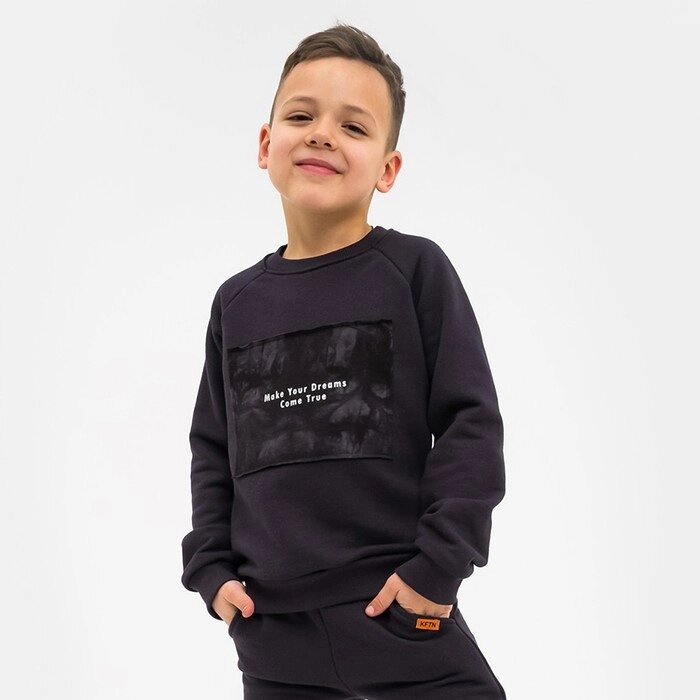 Джемпер детский KAFTAN "Trendy" р. 28 (86-92), черный от компании Интернет-гипермаркет «MOLL» - фото 1