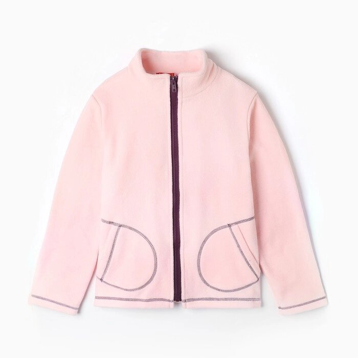 Джемпер для девочки, цвет нежно-розовый, рост 104 см от компании Интернет-гипермаркет «MOLL» - фото 1