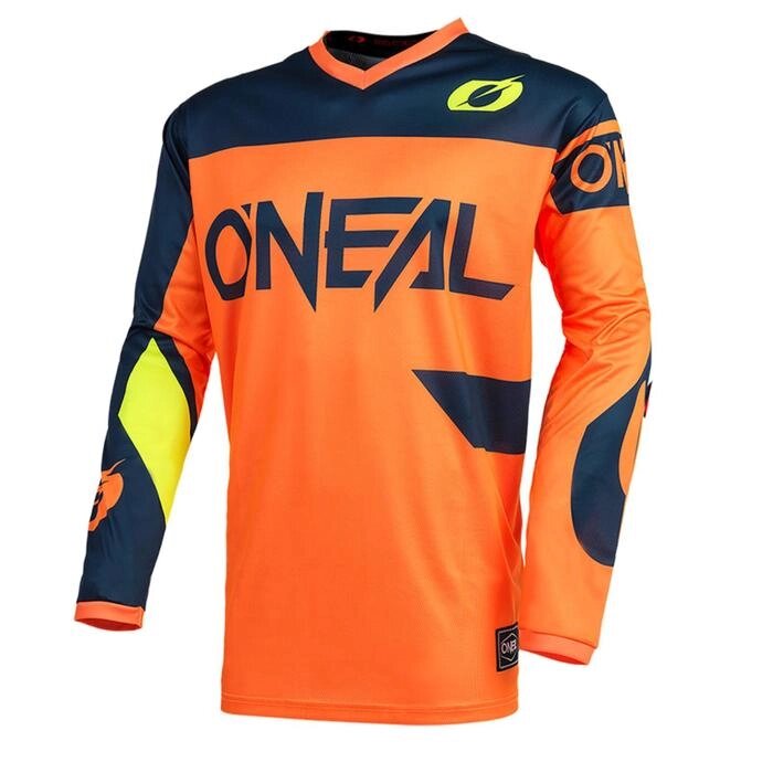 Джерси O’NEAL Element Racewear 21, мужской, размер S, цвет оранжевый/синий от компании Интернет-гипермаркет «MOLL» - фото 1
