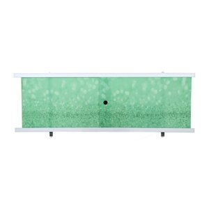 Экран под ванну "Кварт Зеленый иней", 148 см