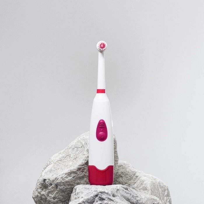 Электрическая зубная щётка LP-001, 3 насадки, от 2xАА (не в комплекте), МИКС от компании Интернет-гипермаркет «MOLL» - фото 1